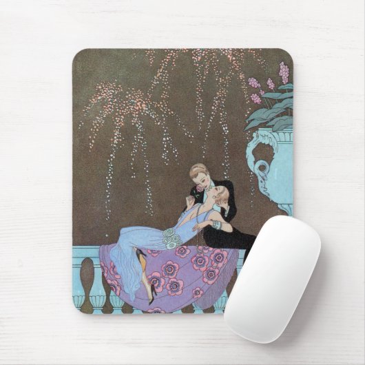  Art Deco Fireworks Le Feu, George Barbier Muismat (Met muis)