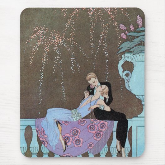 Art Deco Fireworks Le Feu, George Barbier Muismat (Voorkant)