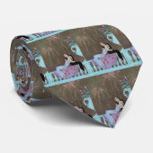  Art Deco Fireworks Le Feu, George Barbier Stropdas (Opgerold)