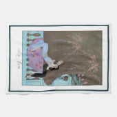  Art Deco Fireworks Le Feu, George Barbier Theedoek (Horizontaal)