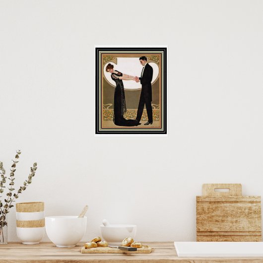 Art Deco "First Dance" Poster 16 x 20 (Keuken)