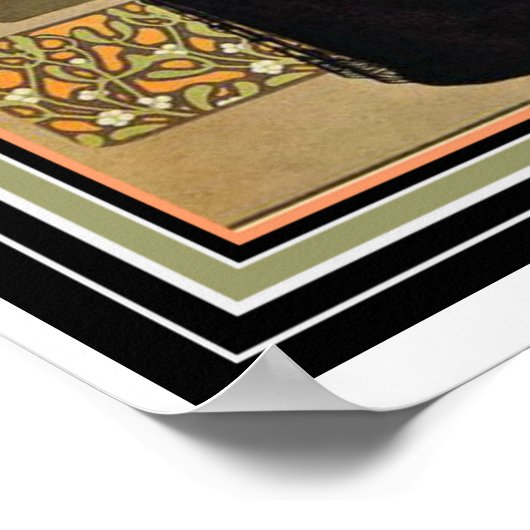 Art Deco "First Dance" Poster 16 x 20 (Hoek)