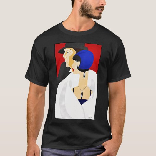 Art Deco Fisher/Robinson T-shirt (Voorkant)