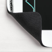 Art Deco Flamingo Muismat (Hoek)