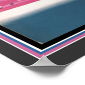 Art Deco "Flamingos in Flight" ca. 1930 Poster (Hoek)