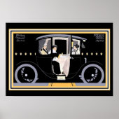 Art Deco Flanders koloniale AD - 13 x 19 afdrukken Poster (Voorkant)