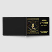 Art Deco flapper brullende twintiger jaren 50ste v Gastenboek (Volledig)