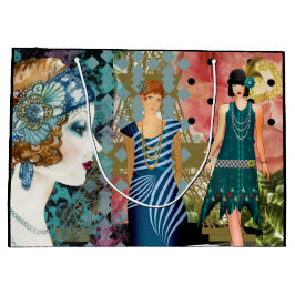 Art Deco Flappers Groot Cadeauzakje