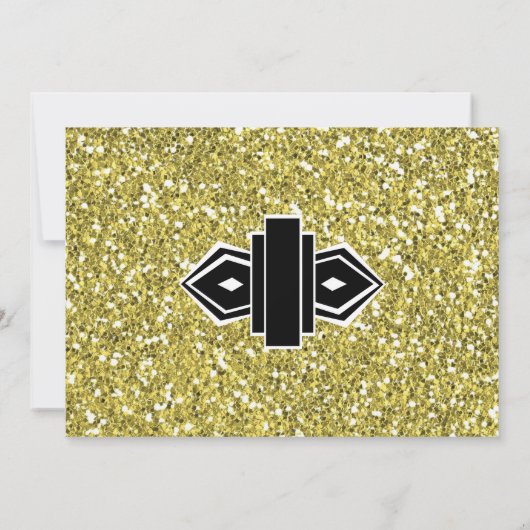 Art Deco Flappers Kaart (Achterkant)