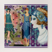 Art Deco Flappers Legpuzzel (Verticaal)