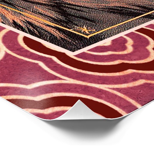 Art Deco Flappers op het feest. Perfect Poster (Hoek)