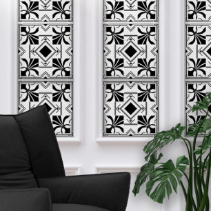 Art Deco Fleur-de-lis Behang