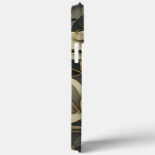 Art Deco Floral Design #2 iPhone / iPad hoesje (Achterkant / Rechts)