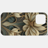 Art Deco Floral Design #2 iPhone / iPad hoesje (Achterkant (horizontaal))