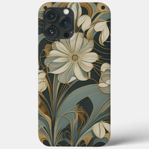 Art Deco Floral Design iPhone / iPad hoesje