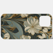 Art Deco Floral Design iPhone / iPad hoesje (Achterkant (horizontaal))