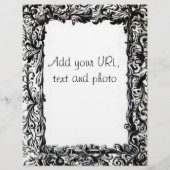 Art Deco Floral Flyers (Voorkant)