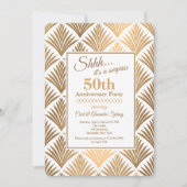 Art Deco Floral Kaart (Voorkant)