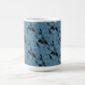 Art Deco Floral Koffiemok (Center)