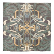 Art Deco Floral Pattern