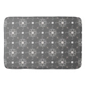 Art Deco Floral Pattern Badmat (Voorkant)