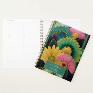Art Deco Floral Planner