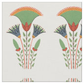  Art Deco Floral Stof (Close Up)