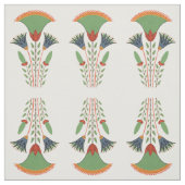  Art Deco Floral Stof (Swatch)