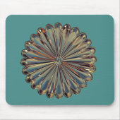 Art deco flower medallion mousepad muismat (Voorkant)