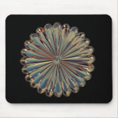 Art deco flower medallion mousepad muismat (Voorkant)