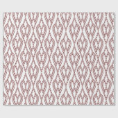 Art Deco Flowerbedds Cadeaupapier (Vlak)