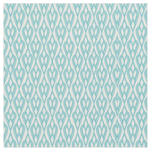 Art Deco Flowerbedds Stof (Close Up)