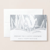  art deco folie kaarten (Voorkant met envelop)