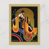 Art Deco "Follies" Briefkaart (Voorkant)