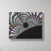 Art Deco Fractal Canvas Afdruk (Voorkant)