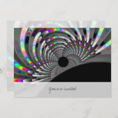 Art Deco Fractal Kaart (Voorkant / Achterkant)