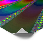 Art Deco Fractal Poster (Hoek)