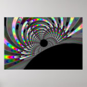 Art Deco Fractal Poster (Voorkant)