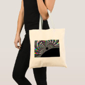 Art Deco Fractal Tote Bag (Voorkant (product))