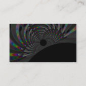 Art Deco Fractal Visitekaartje (Achterkant)