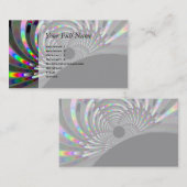 Art Deco Fractal Visitekaartje (Voorkant / Achterkant)