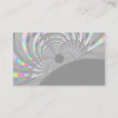 Art Deco Fractal Visitekaartje (Achterkant)