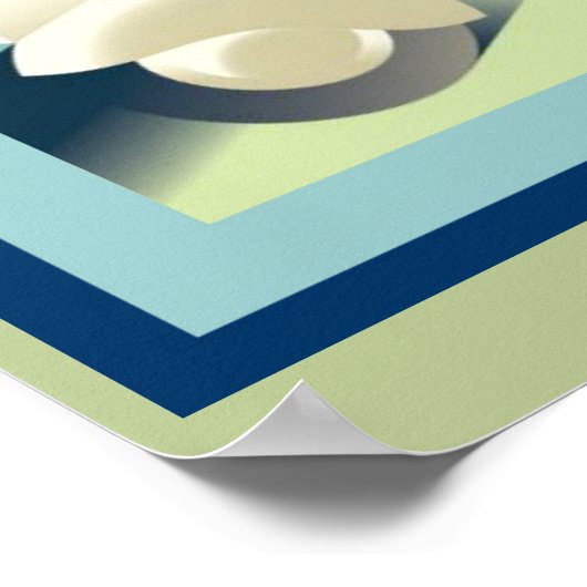 Art Deco Franks en Poster (Hoek)