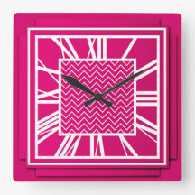 Art Deco, fuchsia roze
