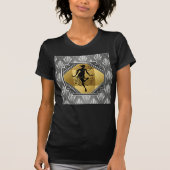 Art Deco Gatsby 1920-ontwerp T-shirt (Voorkant)
