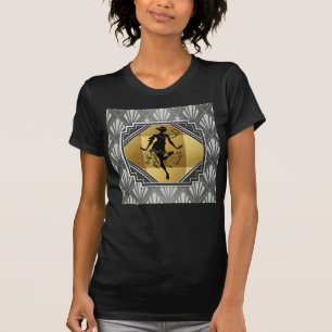 Art Deco Gatsby 1920-ontwerp T-shirt