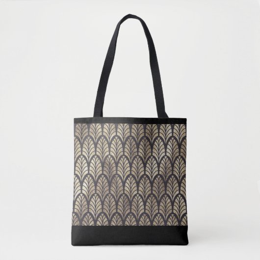 Art Deco Gatsby Design Tote Bag (Voorkant)