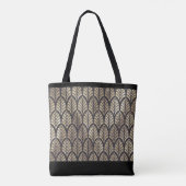 Art Deco Gatsby Design Tote Bag (Achterkant)