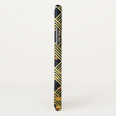Art Deco Gatsby Glitter Geometric Pattern Monogram Case-Mate iPhone Case (Achterkant / rechts)