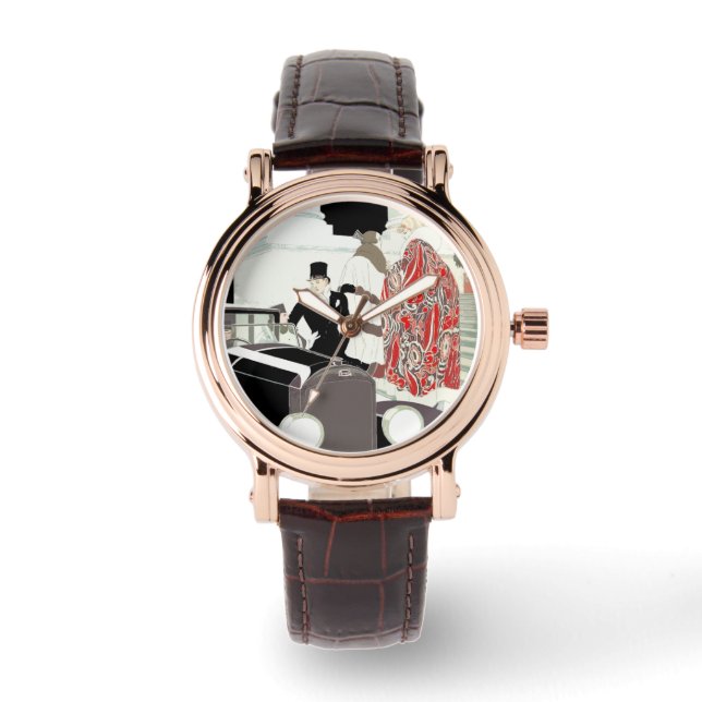 Art Deco Gatsby Horloge (Voorkant)